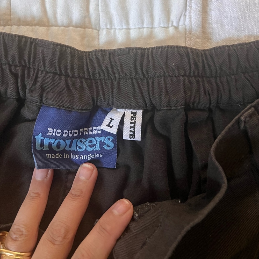 Big bud press petite espresso brown trousers